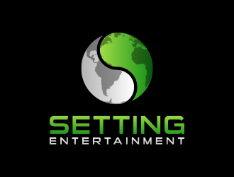 SETTING ENTERTAINMENT logo design by lexipej