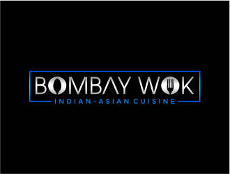 Bombay Wok Indian-Asian Cuisine logo design by mutafailan