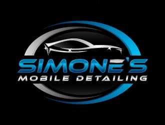 SIMONES MOBILE DETAILING  logo design by J0s3Ph