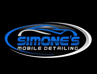 SIMONES MOBILE DETAILING  logo design by ElonStark