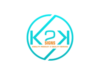 K2K SIGNS logo design by yunda
