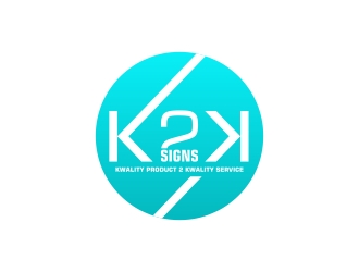 K2K SIGNS logo design by yunda