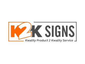 K2K SIGNS logo design by totoy07