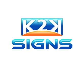 K2K SIGNS logo design by DesignPal