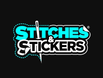 Stitches & Stickers logo design by sgt.trigger