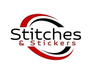 Stitches & Stickers logo design by ElonStark