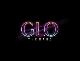 GLO the band logo design by semar
