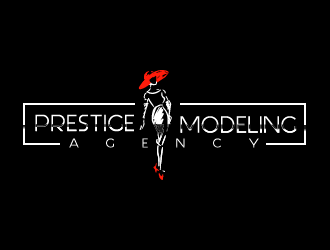 Prestige Modeling Agency logo design by czars