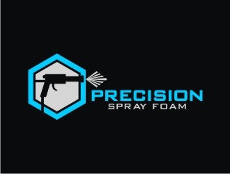 Precision Spray Foam  logo design by Gito Kahana
