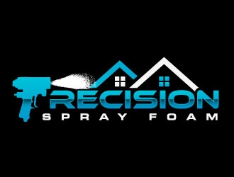 Precision Spray Foam  logo design by daywalker