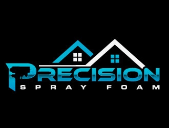 Precision Spray Foam  logo design by daywalker