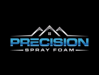Precision Spray Foam  logo design by dchris