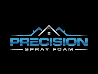Precision Spray Foam  logo design by dchris
