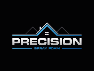 Precision Spray Foam  logo design by spiritz