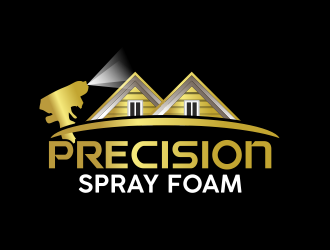 Precision Spray Foam  logo design by serprimero