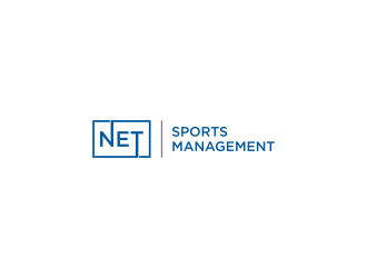 Net Sports Management logo design by L E V A R