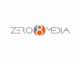Zero 8 Media logo design by mutafailan