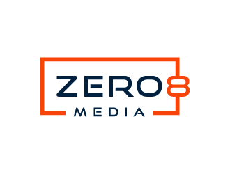 Zero 8 Media logo design by akilis13