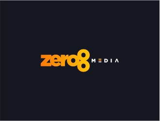 Zero 8 Media logo design by FloVal