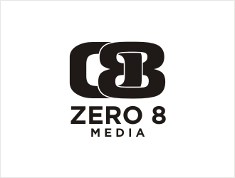 Zero 8 Media logo design by bunda_shaquilla