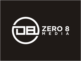 Zero 8 Media logo design by bunda_shaquilla