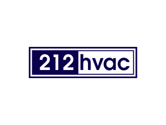 212 HVAC logo design by JessicaLopes