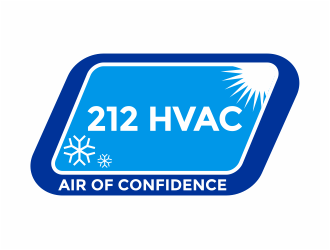 212 HVAC logo design by mutafailan