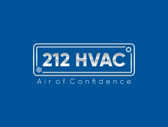 212 HVAC logo design by CreativeKiller