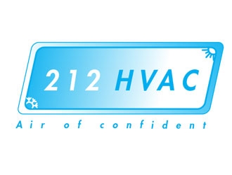 212 HVAC logo design by frontrunner