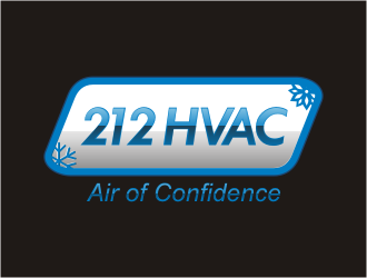 212 HVAC logo design by bunda_shaquilla