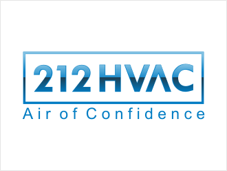 212 HVAC logo design by bunda_shaquilla