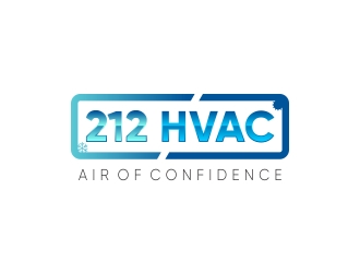 212 HVAC logo design by CreativeKiller