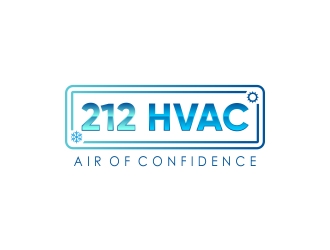 212 HVAC logo design by CreativeKiller
