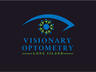 Visionary Optometry of Long Island logo design by LogoMonkey