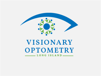 Visionary Optometry of Long Island logo design by LogoMonkey