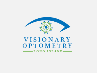 Visionary Optometry of Long Island logo design by LogoMonkey