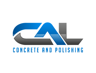CAL Concrete and Polishing logo design by akilis13