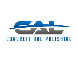 CAL Concrete and Polishing logo design by akilis13