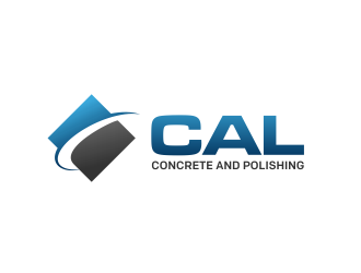 CAL Concrete and Polishing logo design by mashoodpp