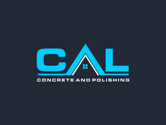 CAL Concrete and Polishing logo design by sokha