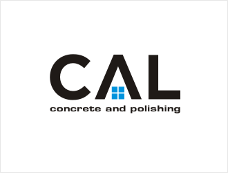 CAL Concrete and Polishing logo design by bunda_shaquilla