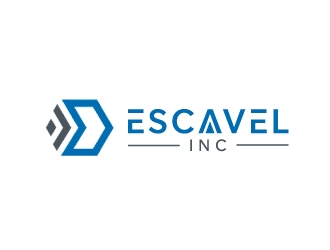 Escavel Inc logo design by nehel