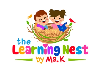 The Learning Nest by Ms. K logo design by ingepro