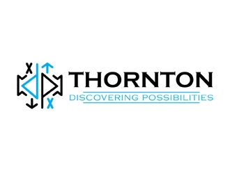 THORNTON - Discovering Possibilities logo design by MAXR