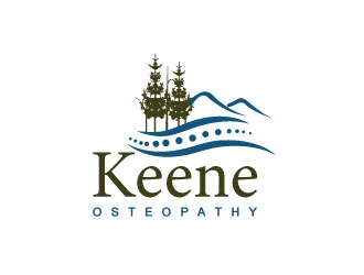 Keene Osteopathy logo design by Suvendu