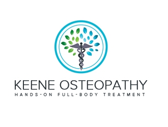 Keene Osteopathy logo design by nikkl