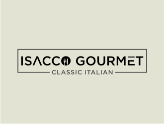 Isacco Gourmet Classic Italian logo design by asyqh