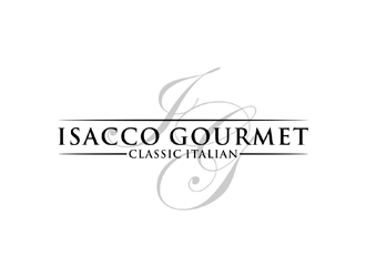 Isacco Gourmet Classic Italian logo design by johana