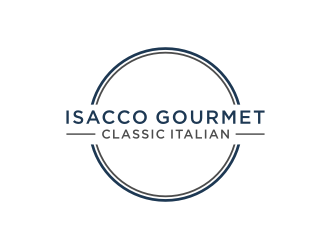 Isacco Gourmet Classic Italian logo design by Zhafir