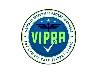 Virtually Integrated Patient Readiness and Remote Care (VIPRR) Clinic logo design by SOLARFLARE